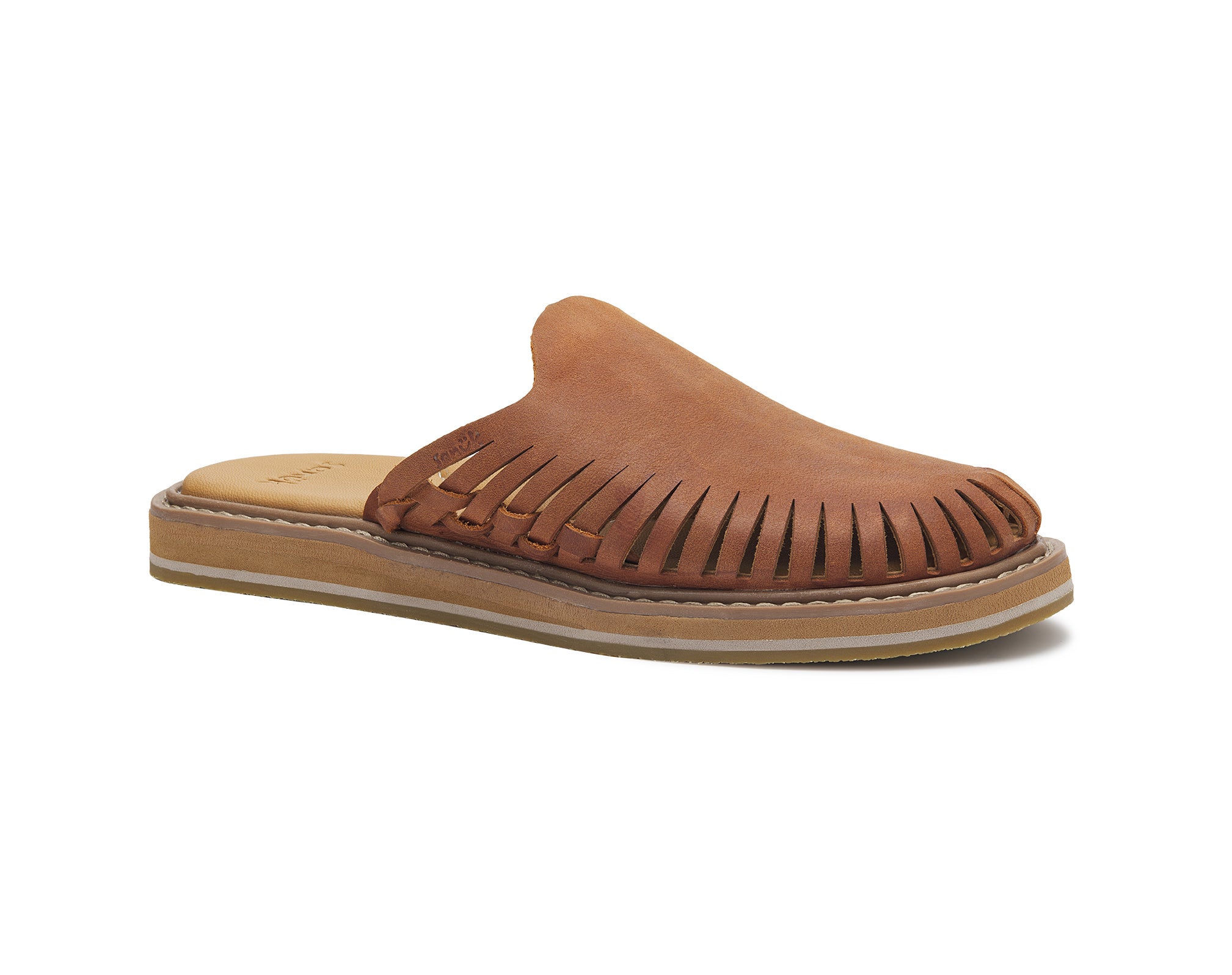 Sanuk You Got My Back Woven slip on donna tan pelle