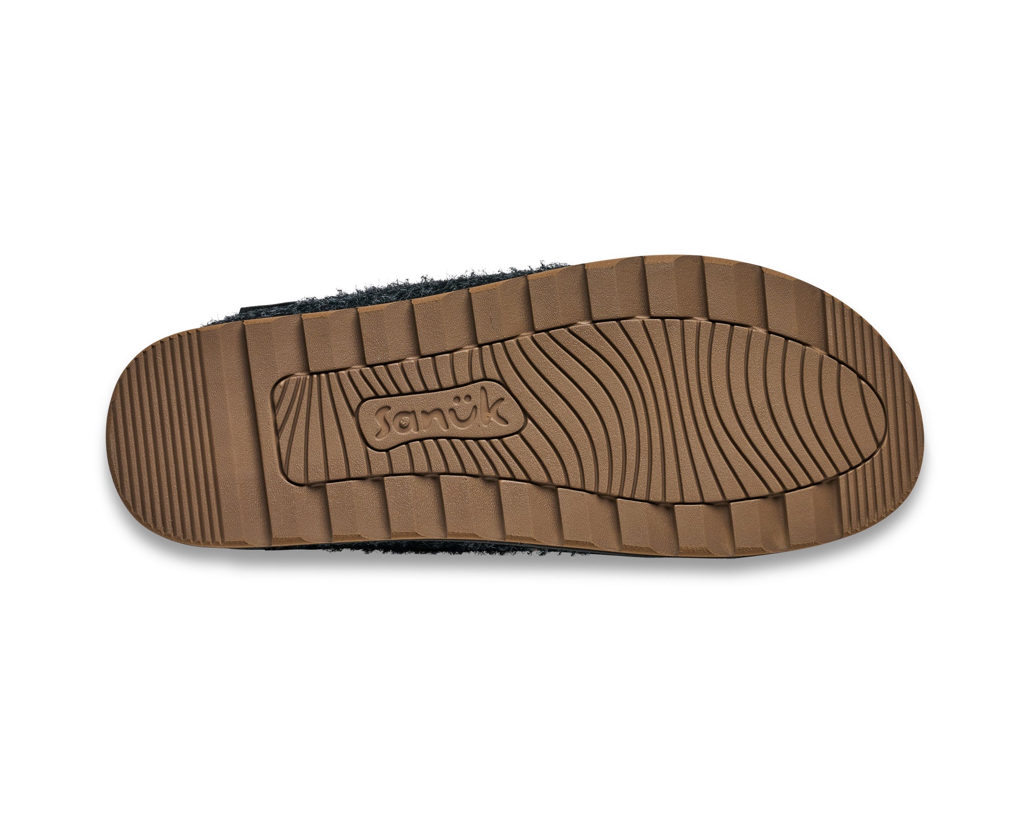Sanuk Yoga Cloud Lounger Leather pantofola uomo nero suede