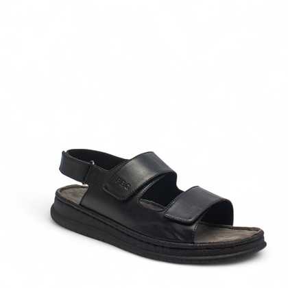 Cinzia Soft Sandali Sandalo Uomo Pelle Black