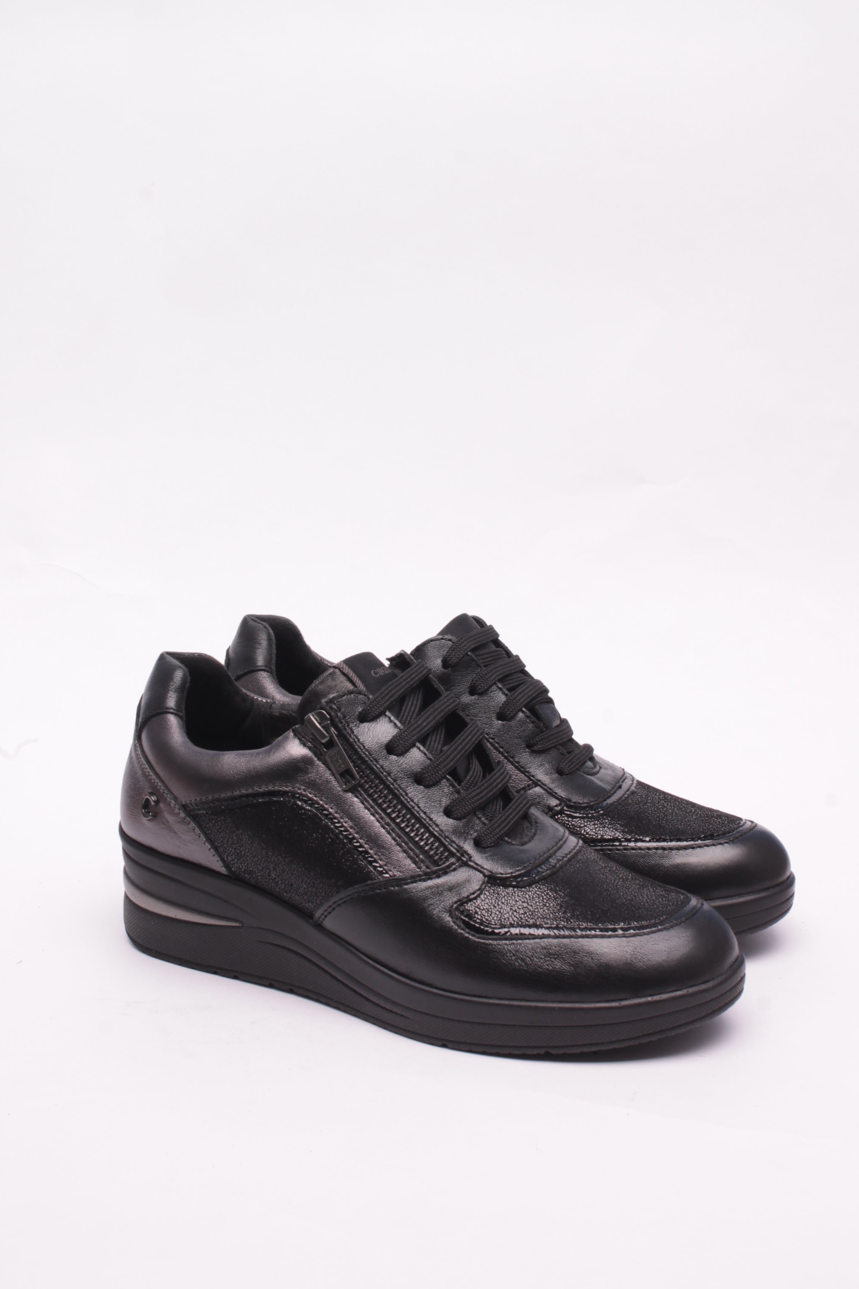 Cinzia Soft Sneakers IV0923992-F sneakers pelle black plomo
