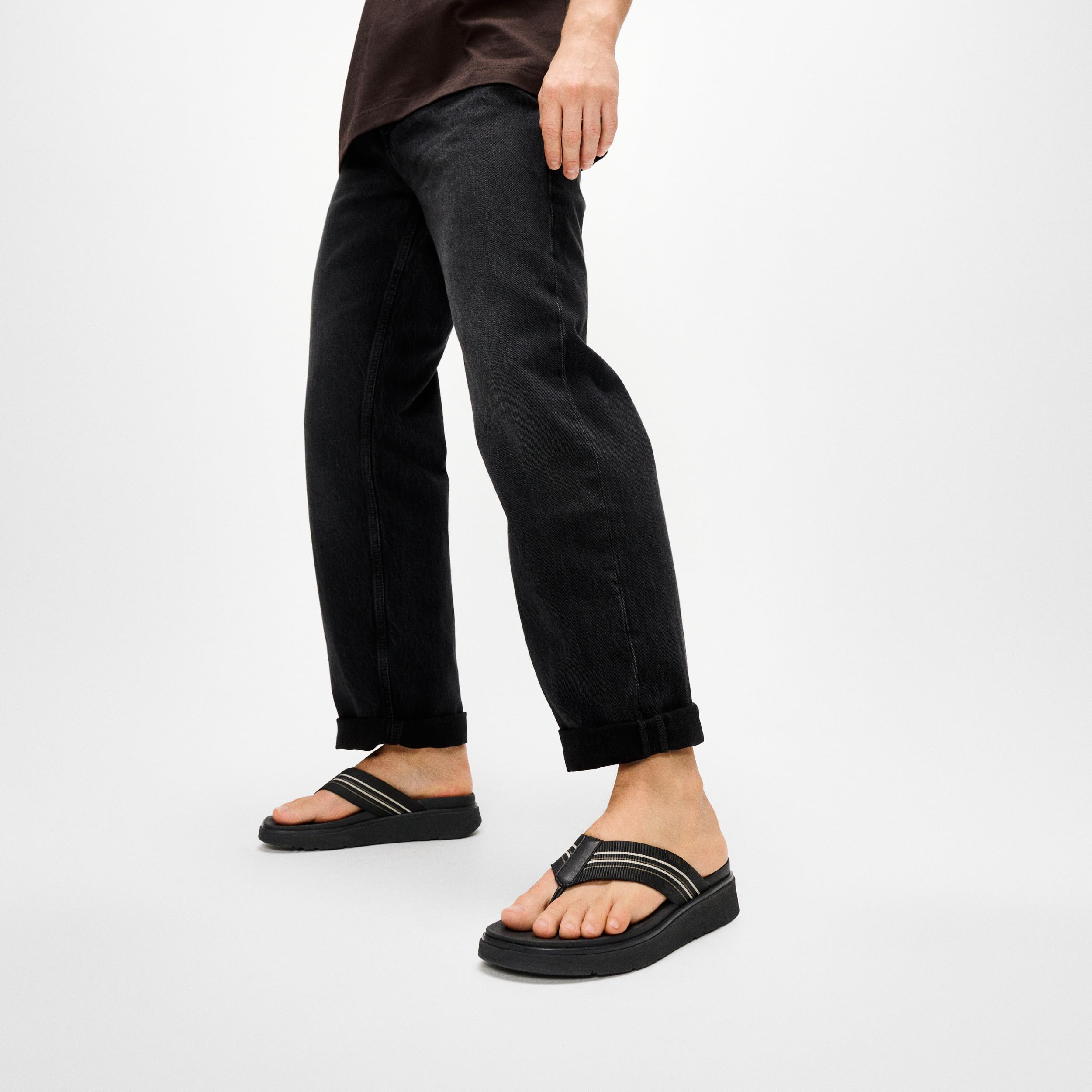 FitFlop Gen-FF infradito uomo fascia rigata 45 EU comode