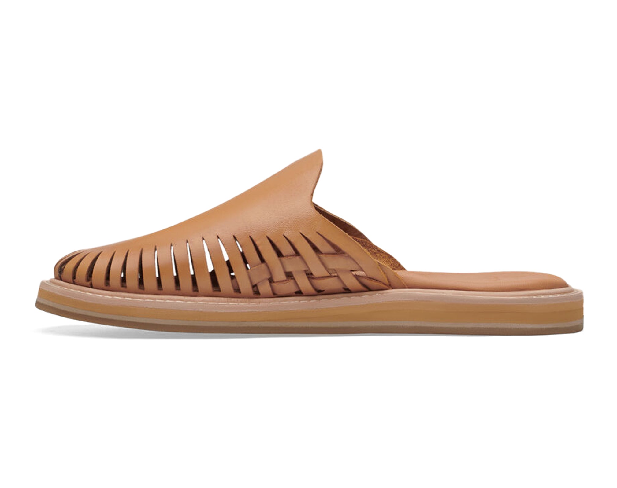 Sanuk You Huarache mocassini donna color tan in pelle