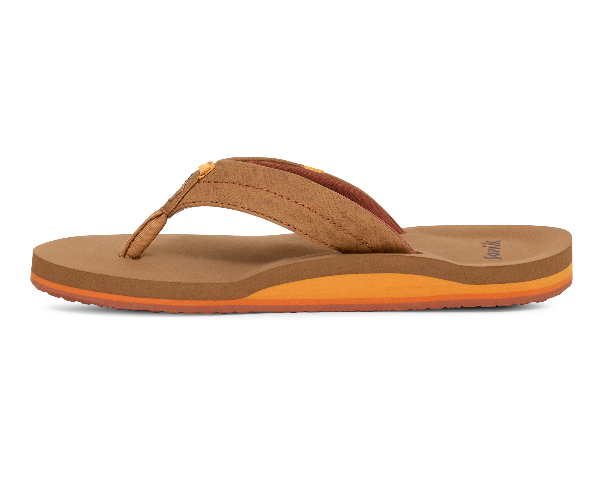 Sanuk Sawyer infradito donna Peachy Keen memory foam