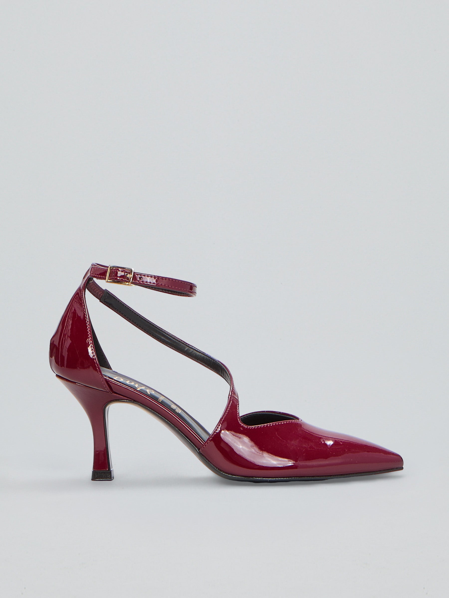 Ovyè Décolleté e Slingback Décolleté vernice bordo