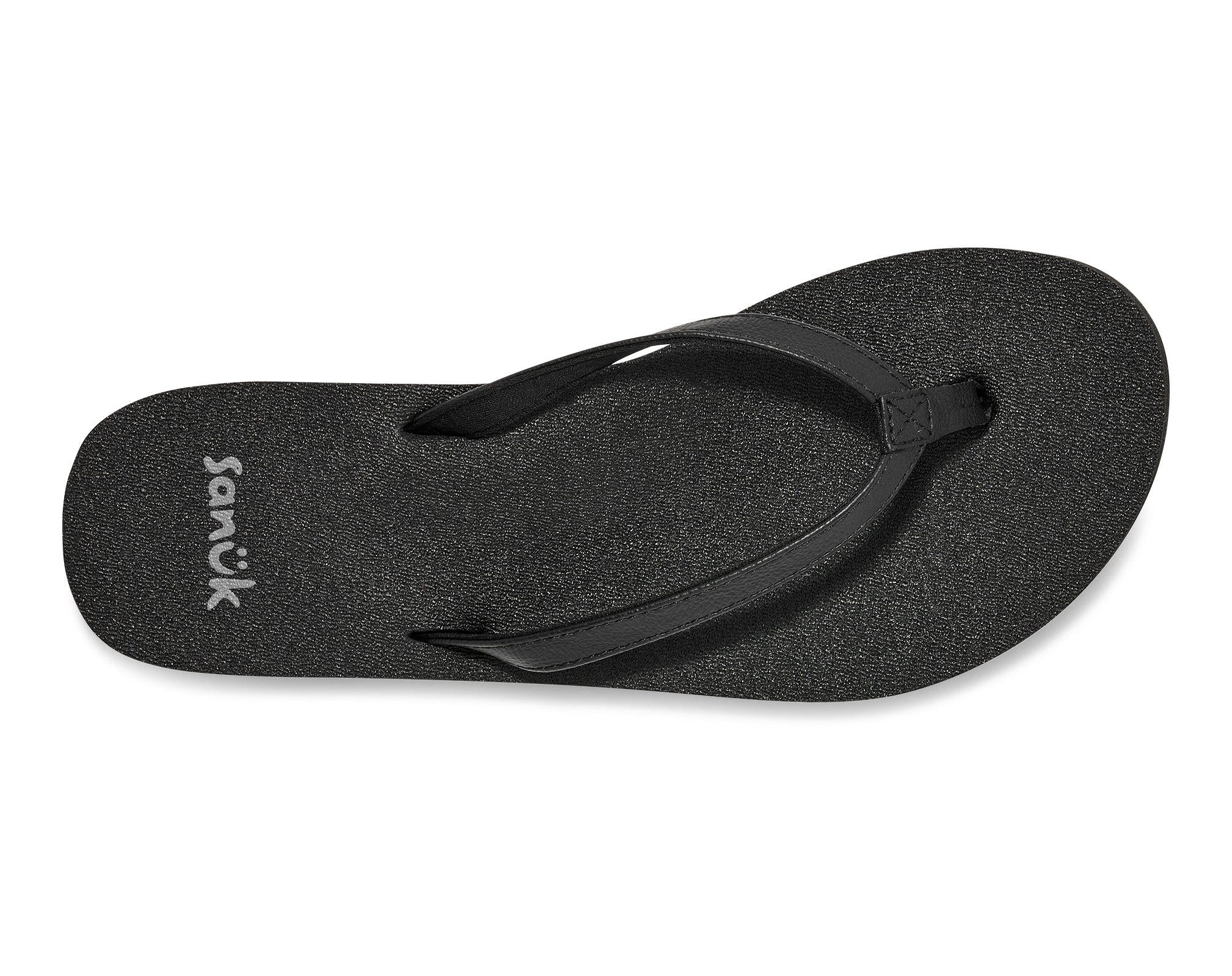 Sanuk Yoga Joy II infradito donna Nero memory foam