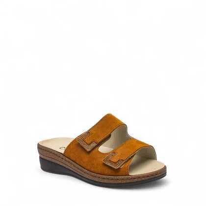 Cinzia Soft Pantofole Pianella Pelle Royal plantare estraibile