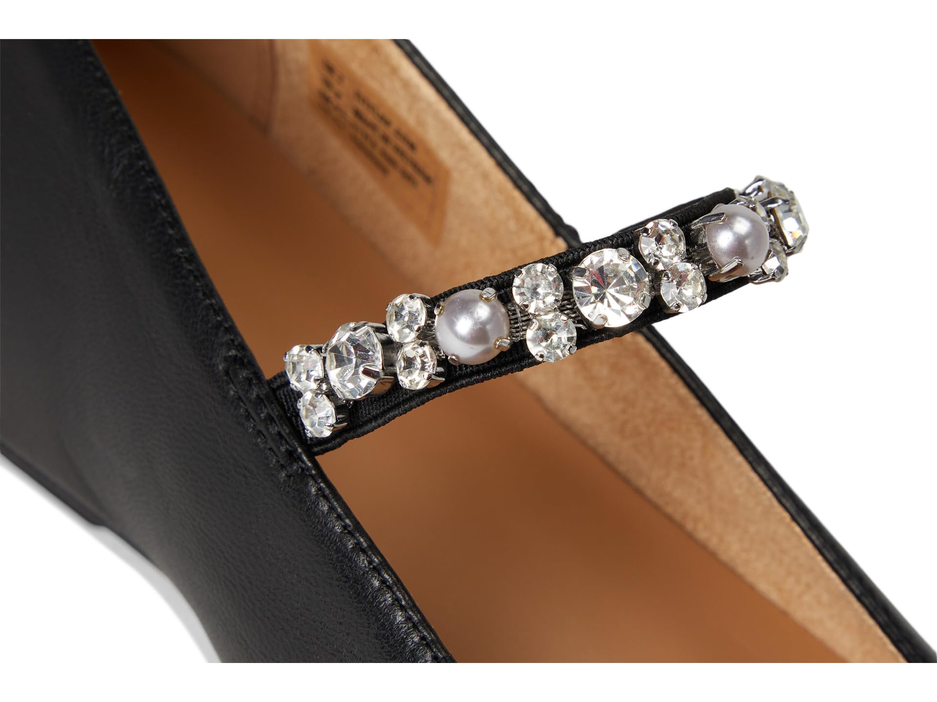 FitFlop Delicato ballerine donna Nero in pelle cristalli