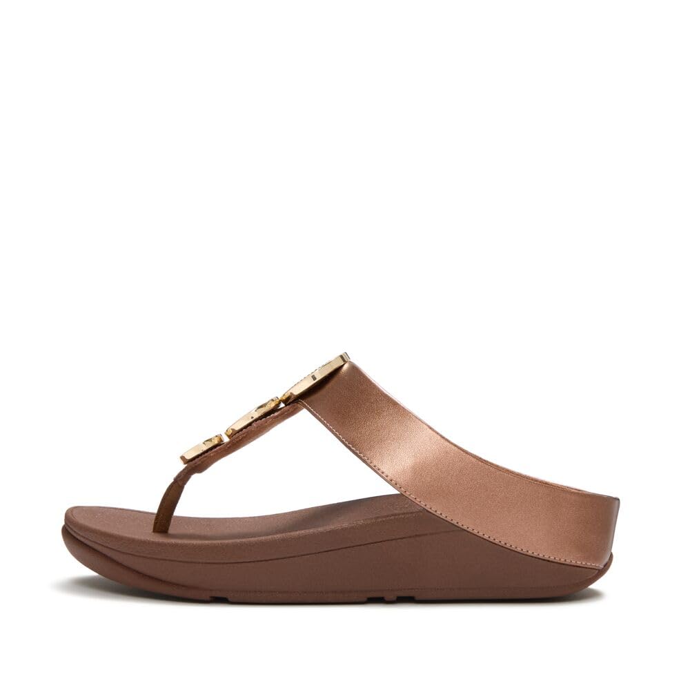 FitFlop Halo Bead infradito donna metallizzato