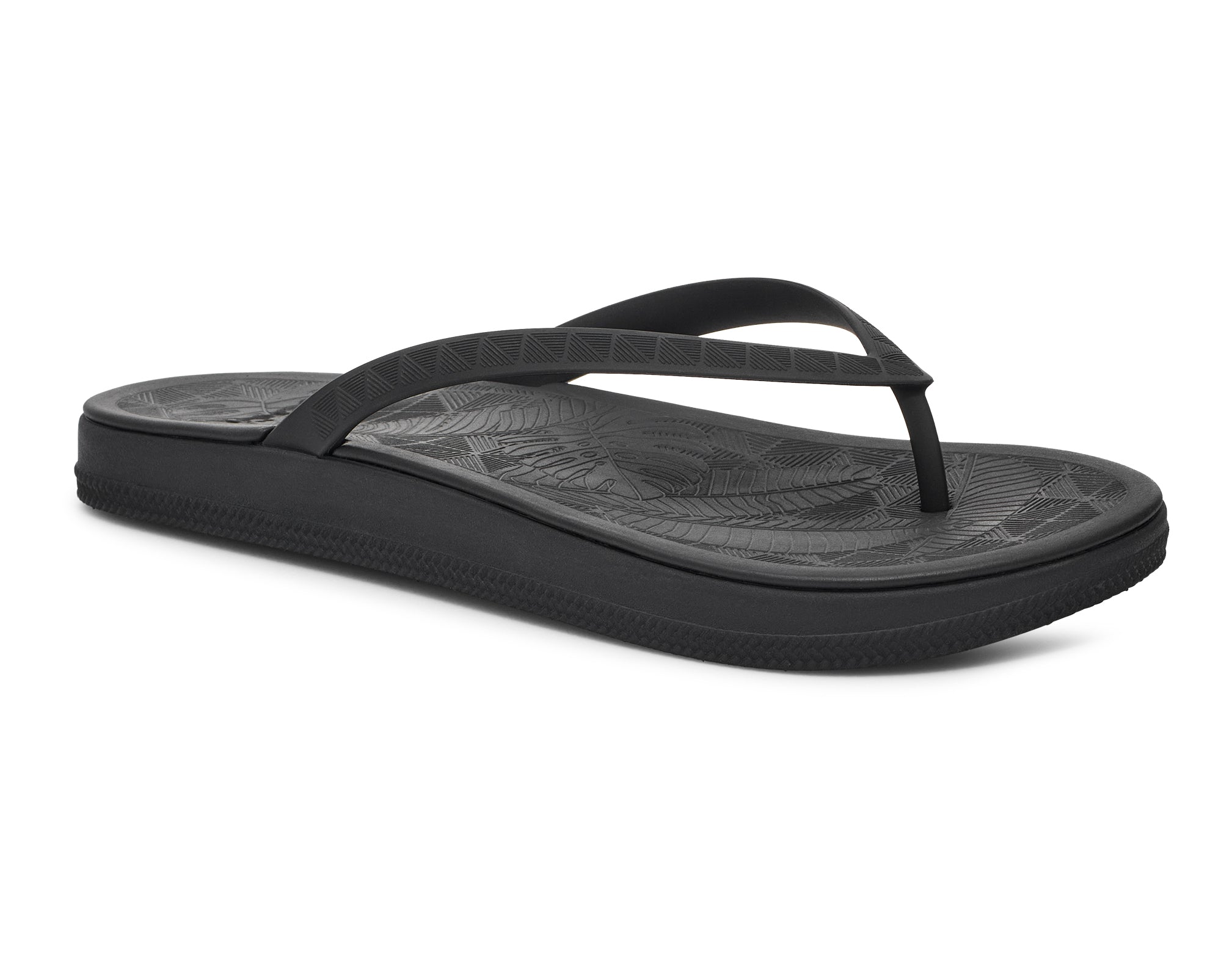 Sanuk Funshine infradito donna neri vegani water-friendly