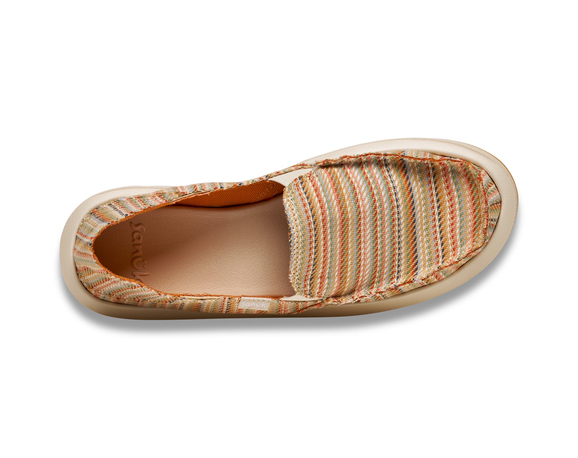 Sanuk Donna Novelty slip on donna Windsor Wine jacquard