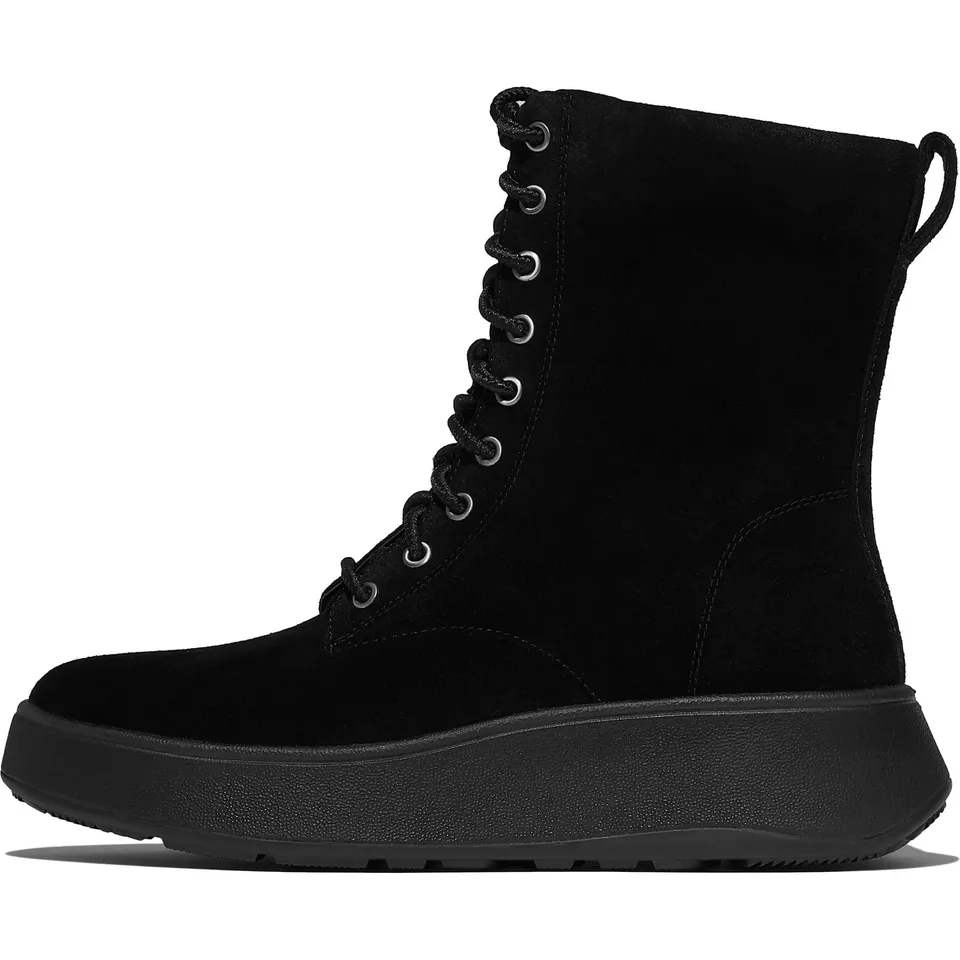FitFlop F-Mode stivaletti donna 37 EU suede zeppa flatform