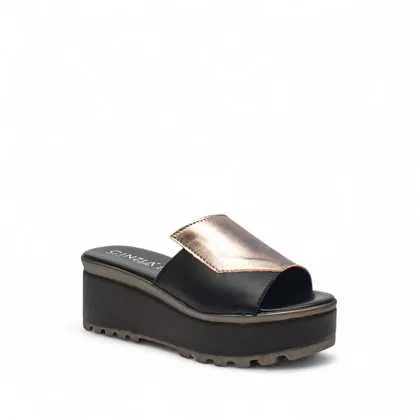 Cinzia Soft Sandali CM Sandalo Zeppa Pelle Nero 70/100