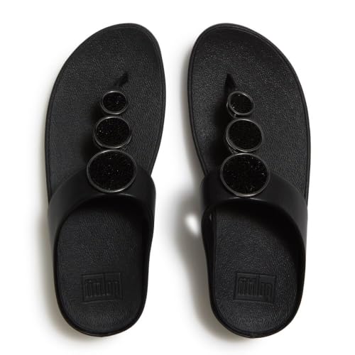 FitFlop Halo Bead-Circle sandali donna infradito 39 metallizzati