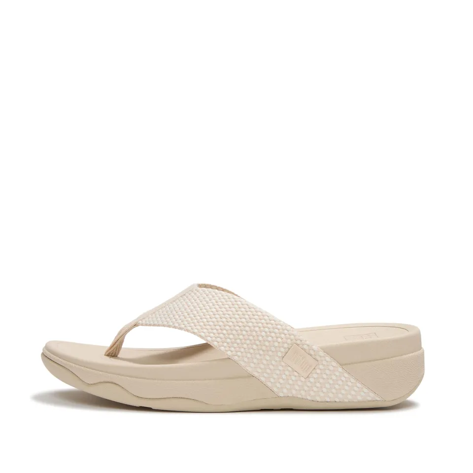 FitFlop Flowmotion Toe-Post sandali donna nero