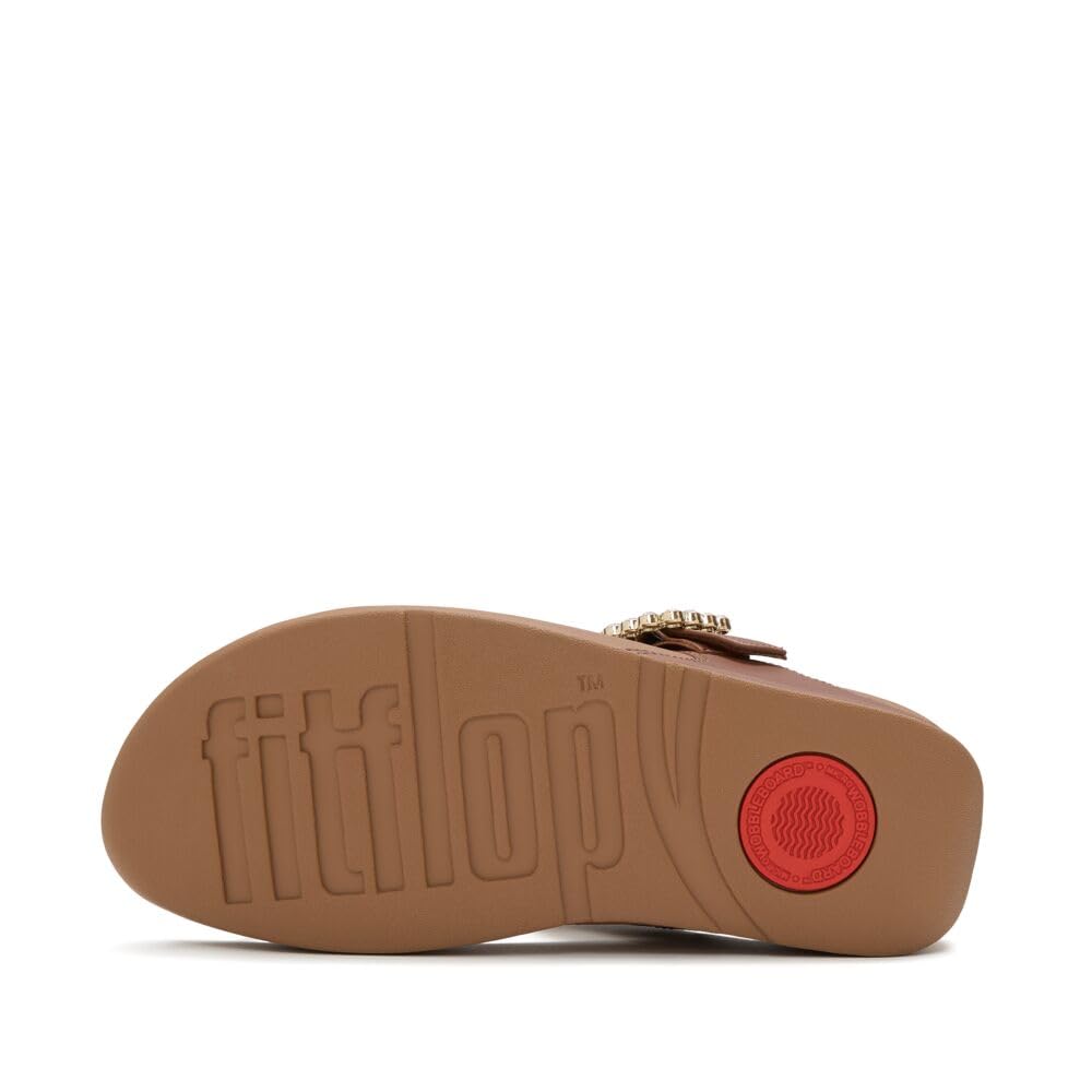 FitFlop Lulu Crystal-Buckle sandali pelle donna 39 EU comodi