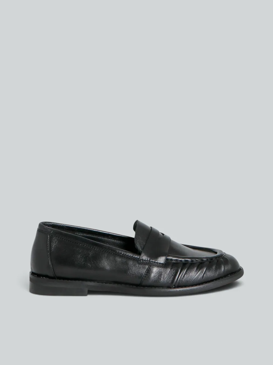 Ovyè Mocassini e stringate Mocassini camoscio nero tacco 1 cm