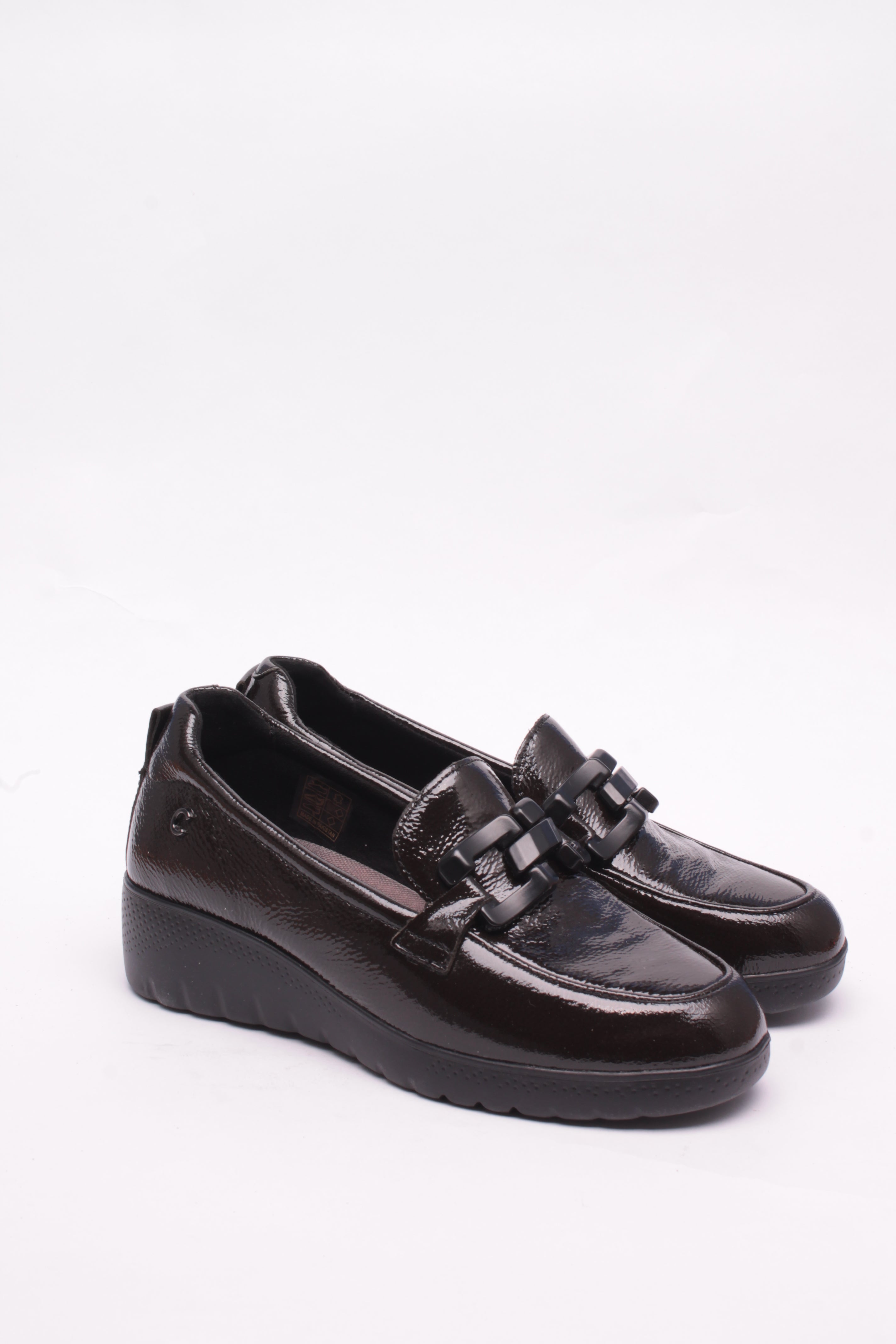 Cinzia Soft Mocassini Mocassino Donna Pelle Nero Tacco 3 cm