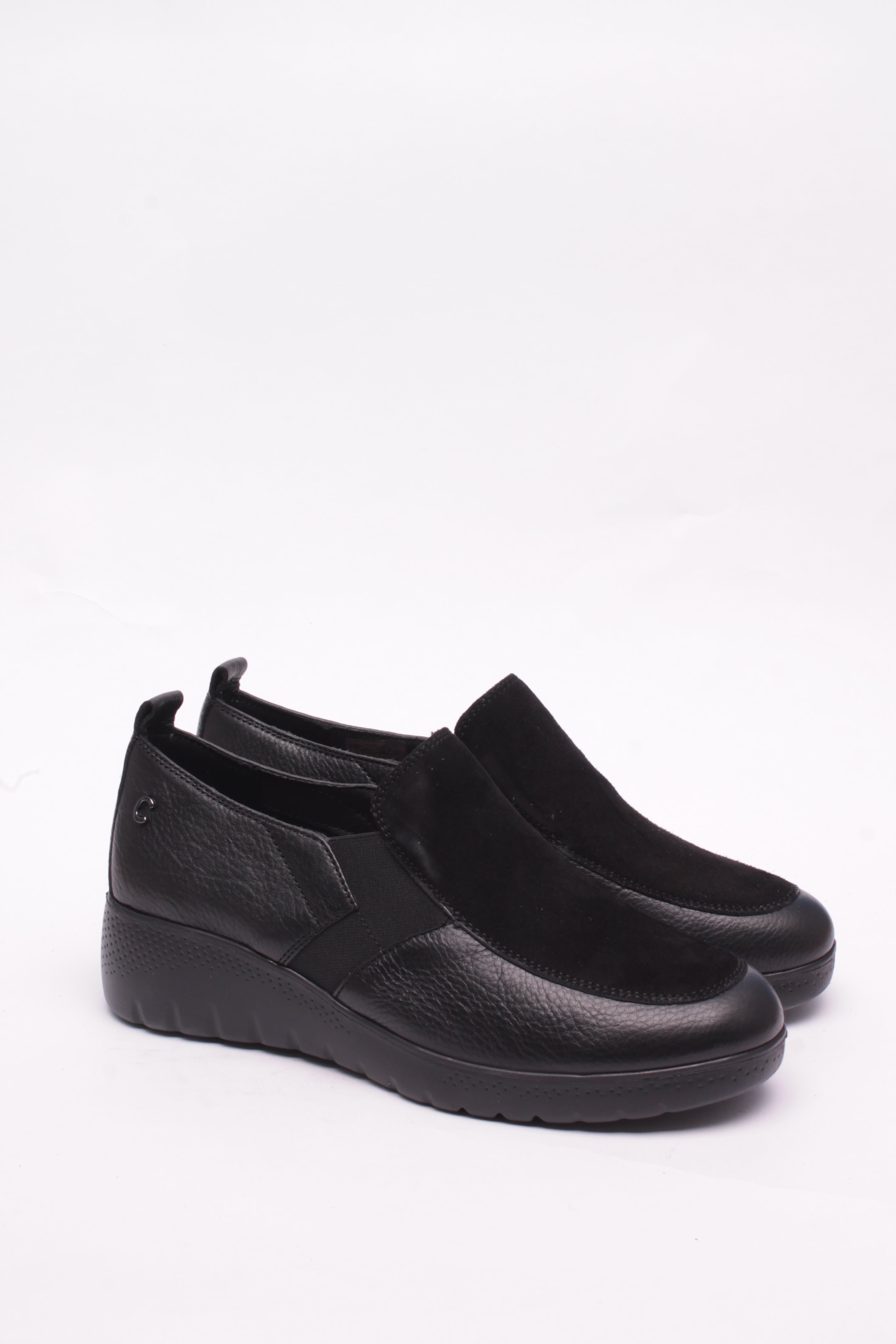 Cinzia Soft Sneakers Donna Pelle Nera IV6725942 Tacco 3