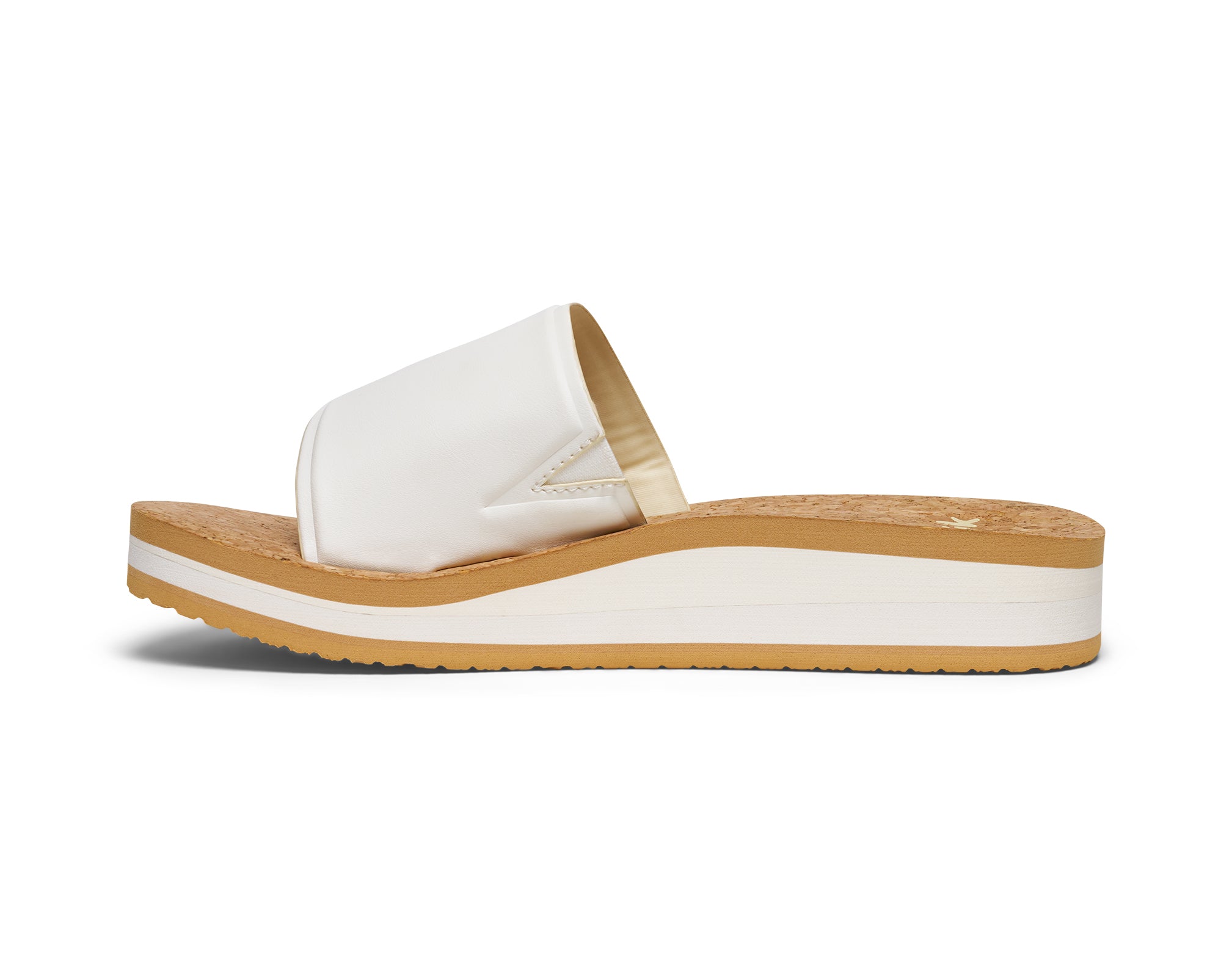 Sanuk Highland Slide ciabatte donna Marshmallow platform