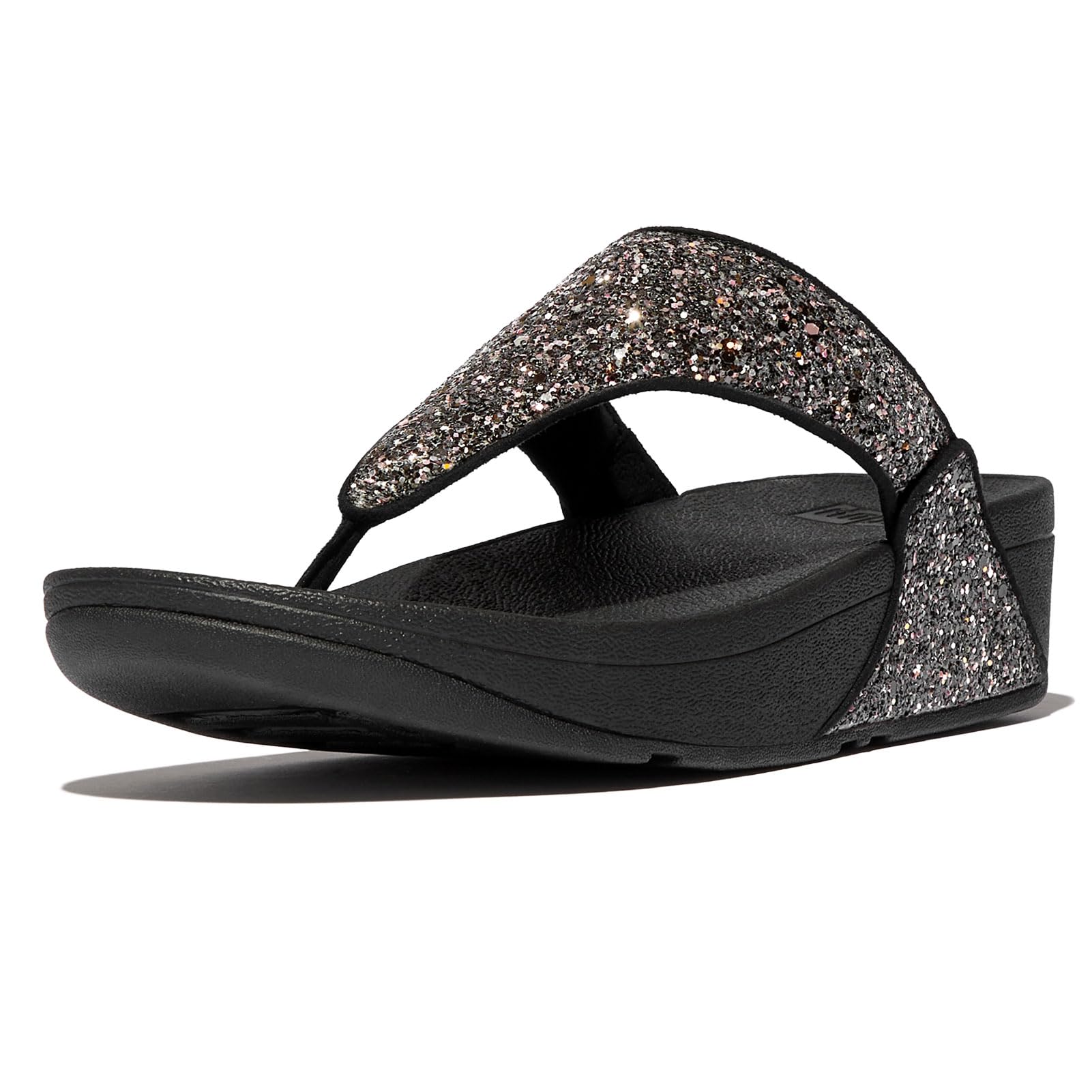 FitFlop Lulu infradito donna glitter Nero plantare comodo