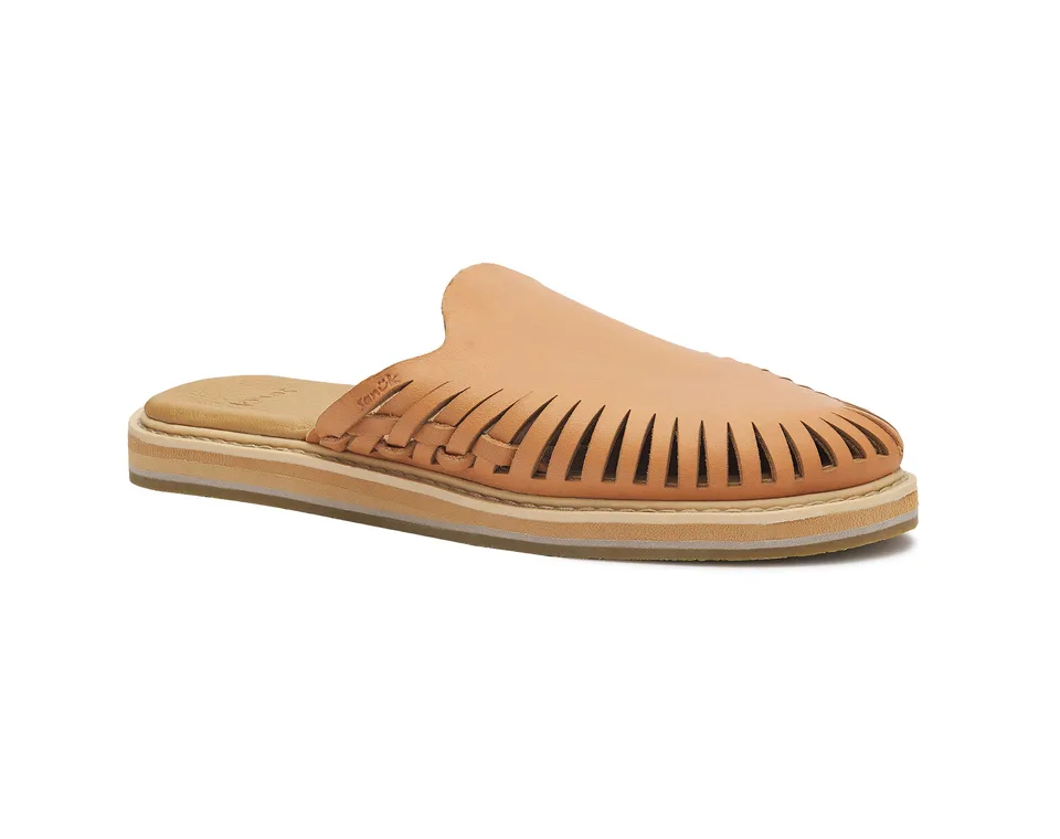 Sanuk You Got My Back Woven slip on donna tan pelle