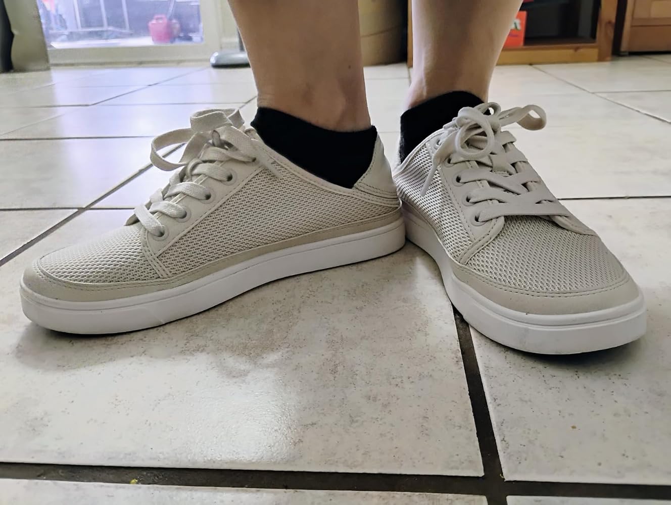 Sanuk Tydal slip-on donna nero in mesh riciclata