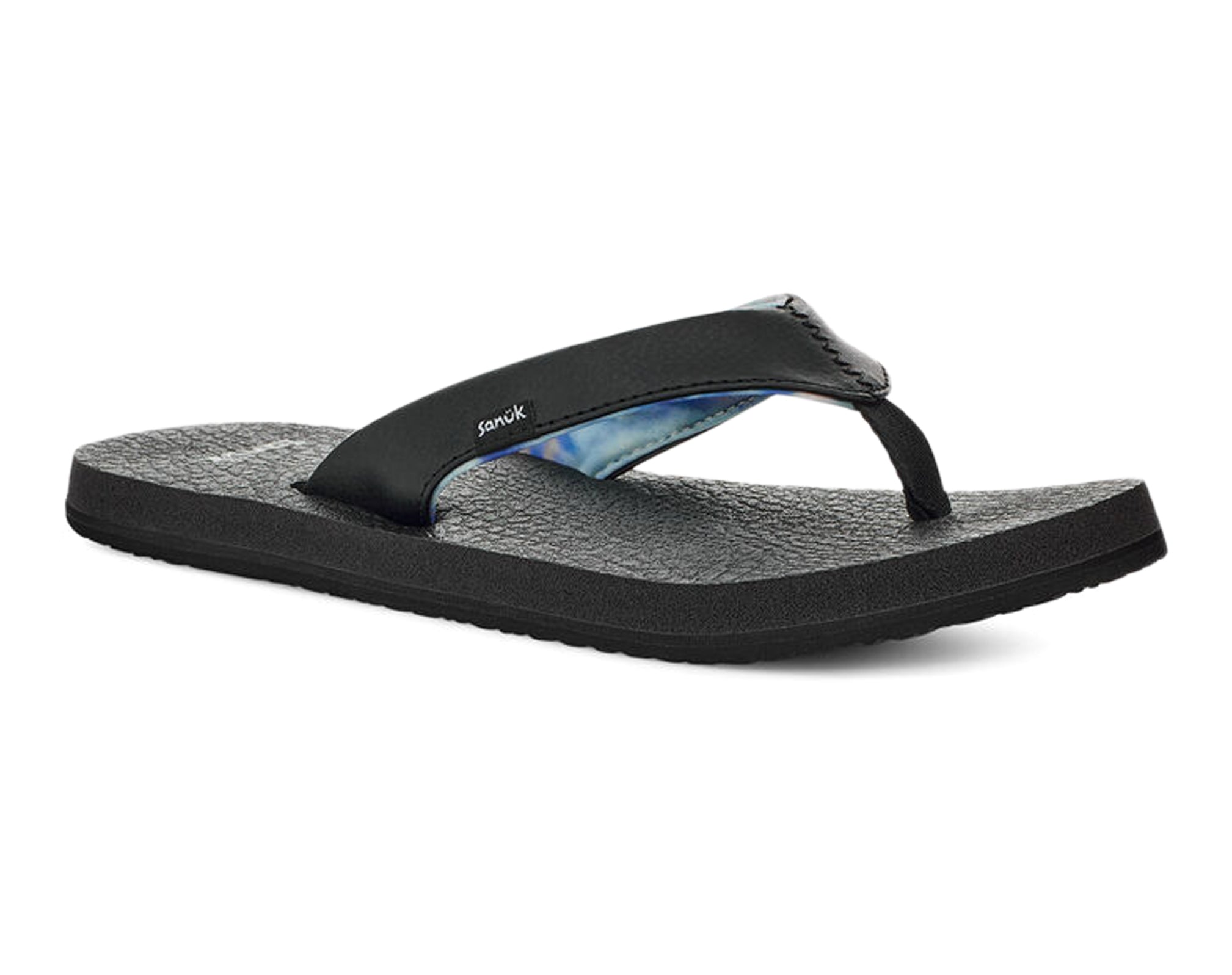 Sanuk Yoga Mat infradito bimba Nero taglia 13-1