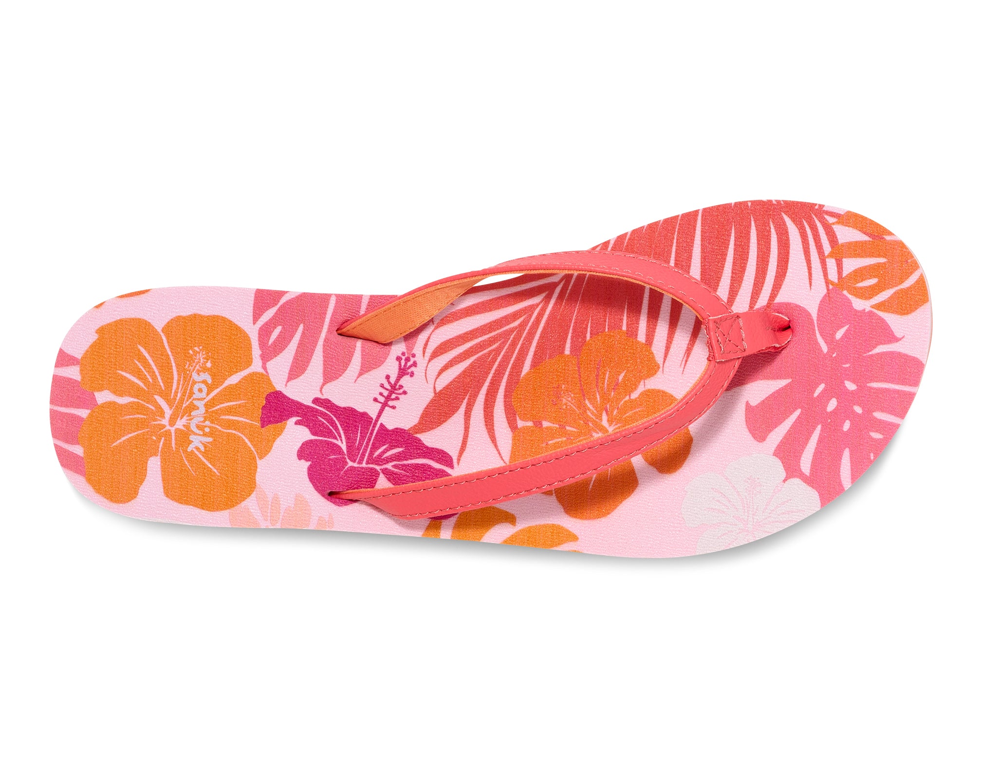 Sanuk Yoga Joy II Tropics infradito donna Sugar Coral