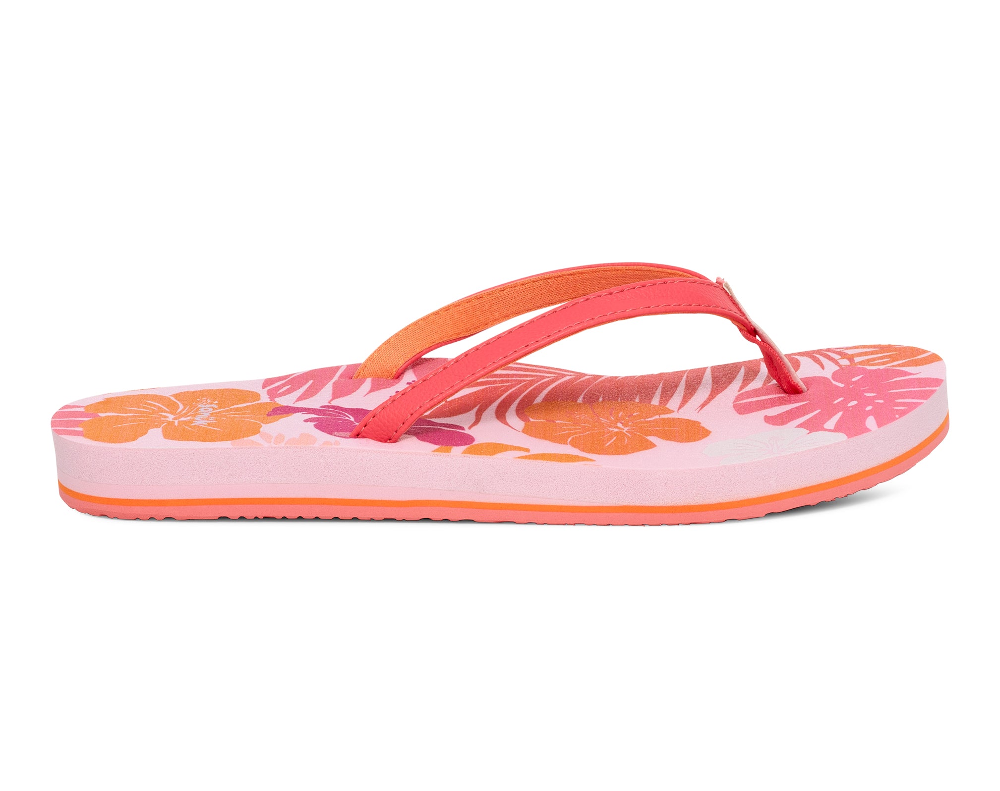 Sanuk Yoga Joy II Tropics infradito donna Sugar Coral
