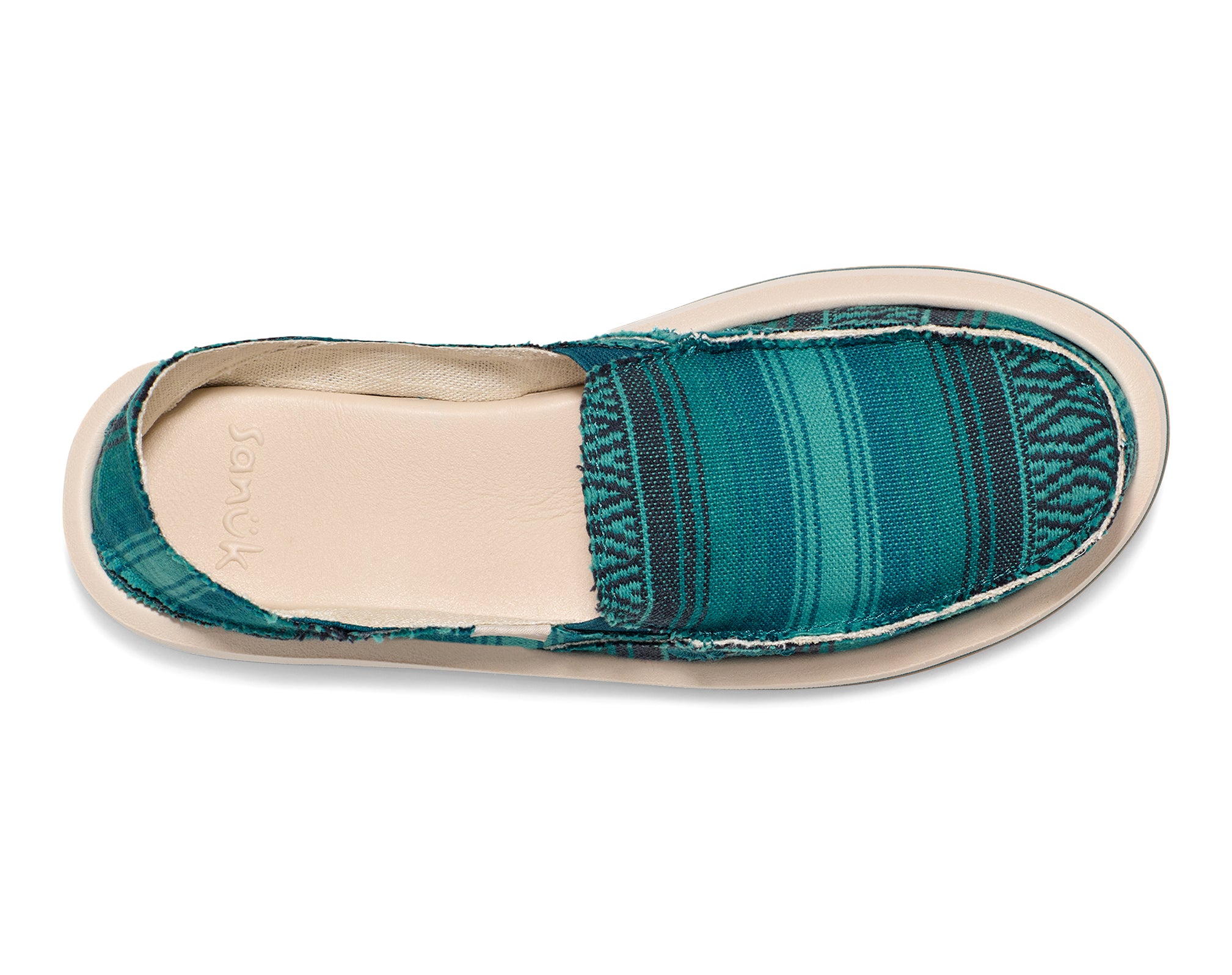 Sanuk Donna slip-on donna in cotone suola morbida