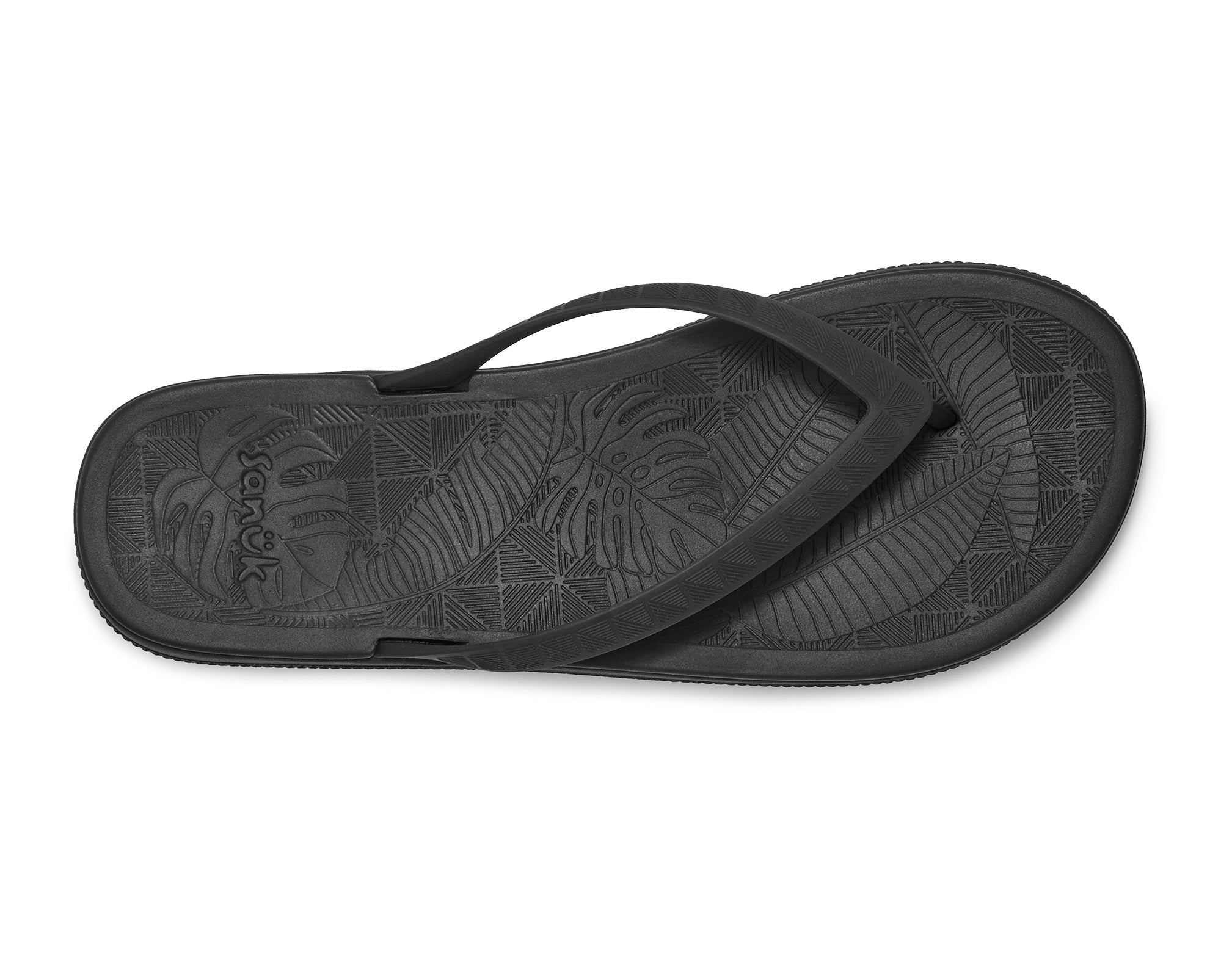 Sanuk Funshine infradito donna neri vegani water-friendly