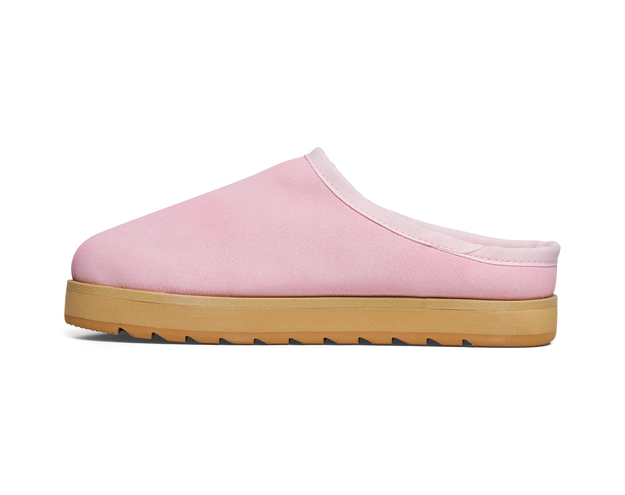 Sanuk Yoga Cloud Lounger Leather pantofole donna rosa chiaro