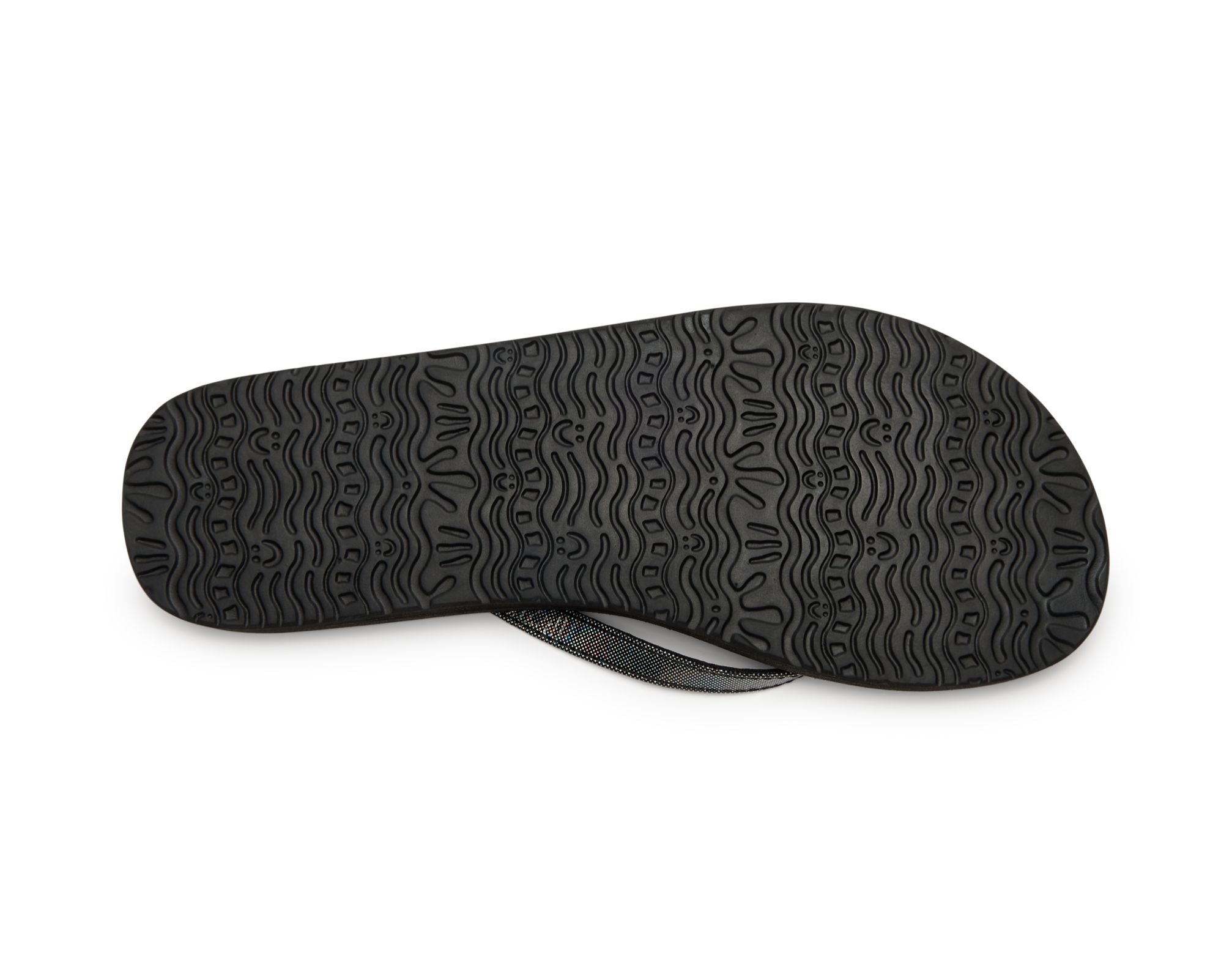 Sanuk Yoga Joy II Bling infradito argento glitter