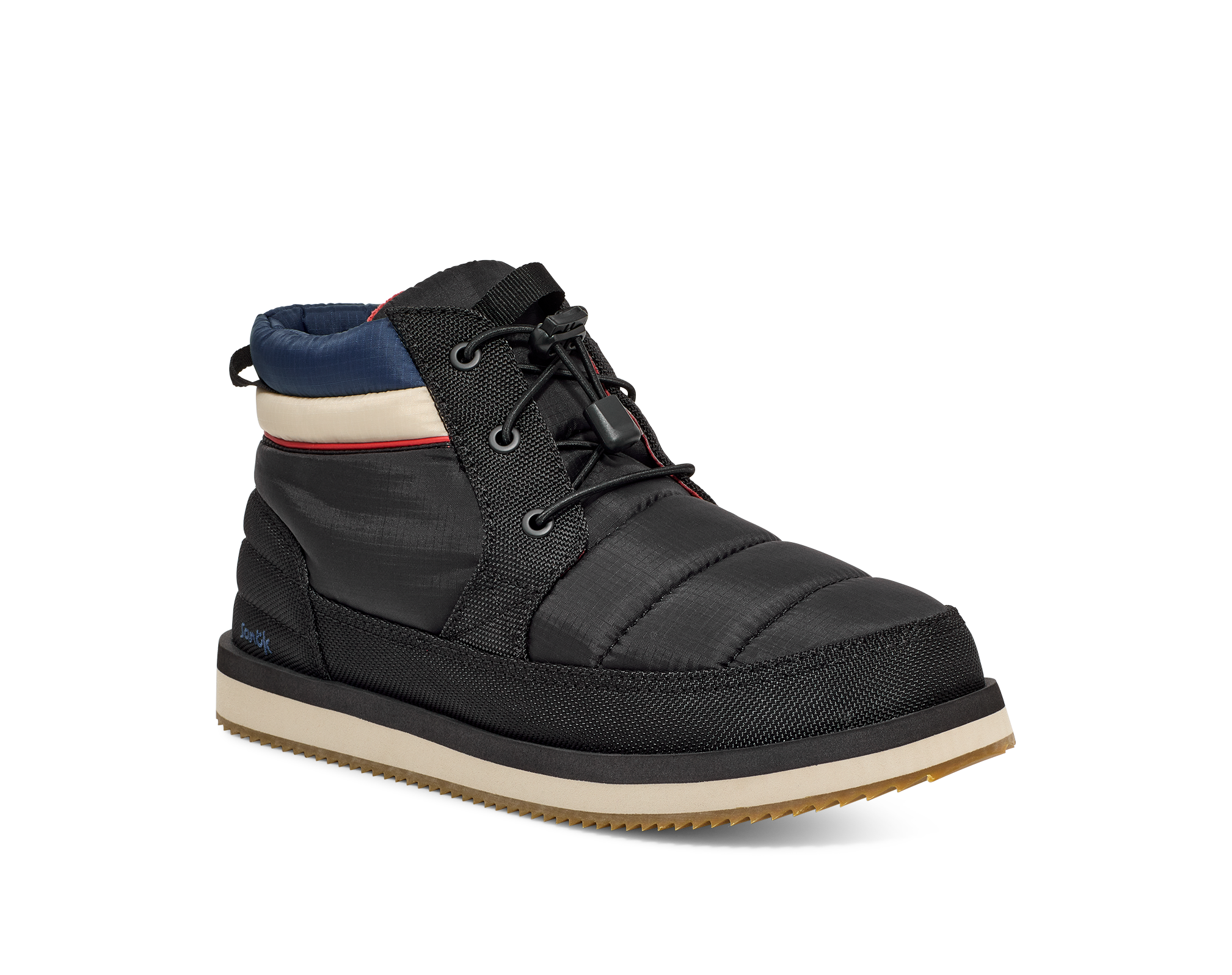 Sanuk Puffy Chiller Mid SL scarpe unisex Olympic Black