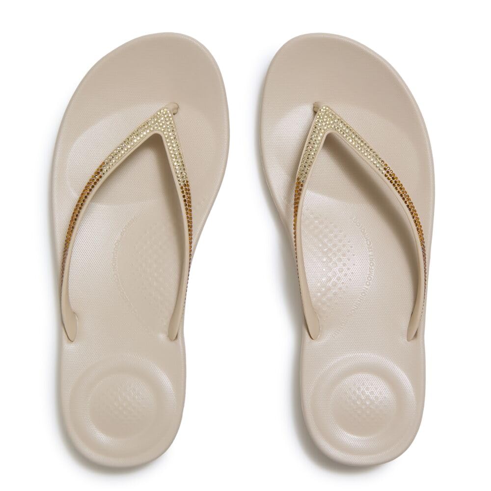 FitFlop iQushion Ombre Sparkle infradito donna gomma strass