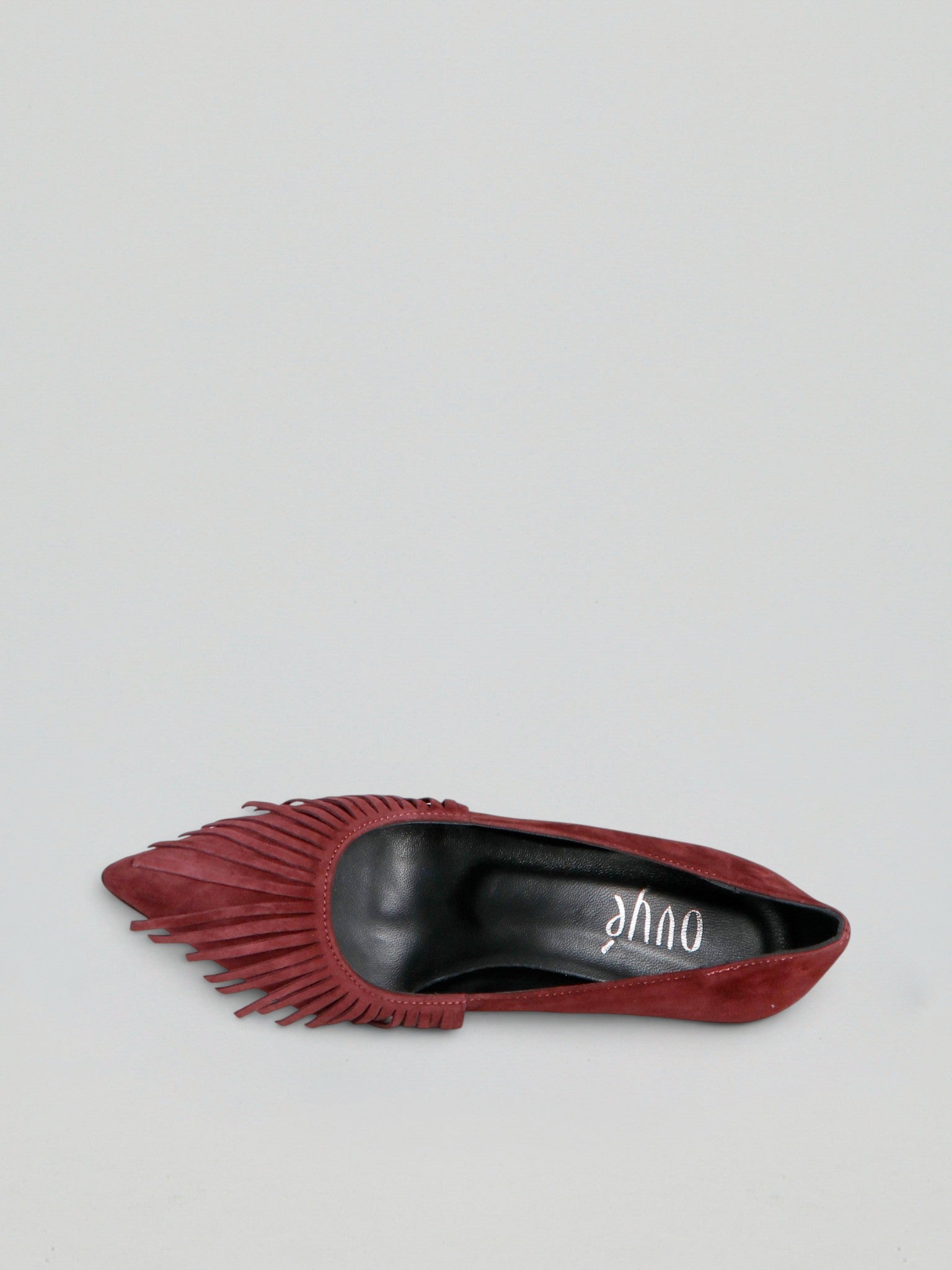 Ovyè Décolleté e Slingback décolleté camoscio frange