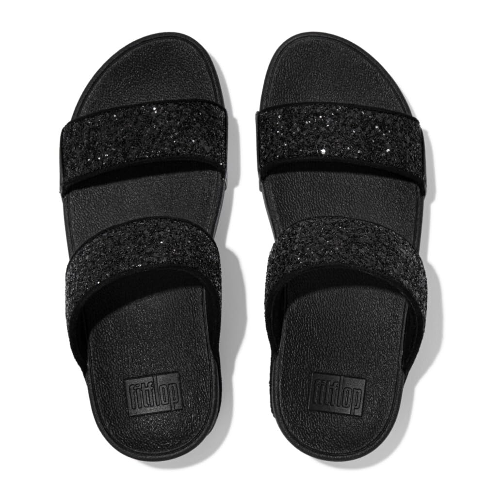 FitFlop Lulu Glitz sandali donna glitter nero