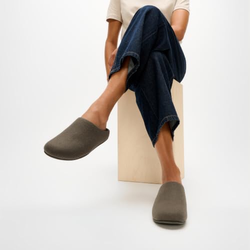 FitFlop Flow Feltro slippers donna feltro nero