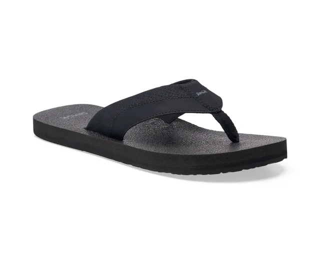 Sanuk Beer Cozy IV Infradito Uomo Nere Memory Foam