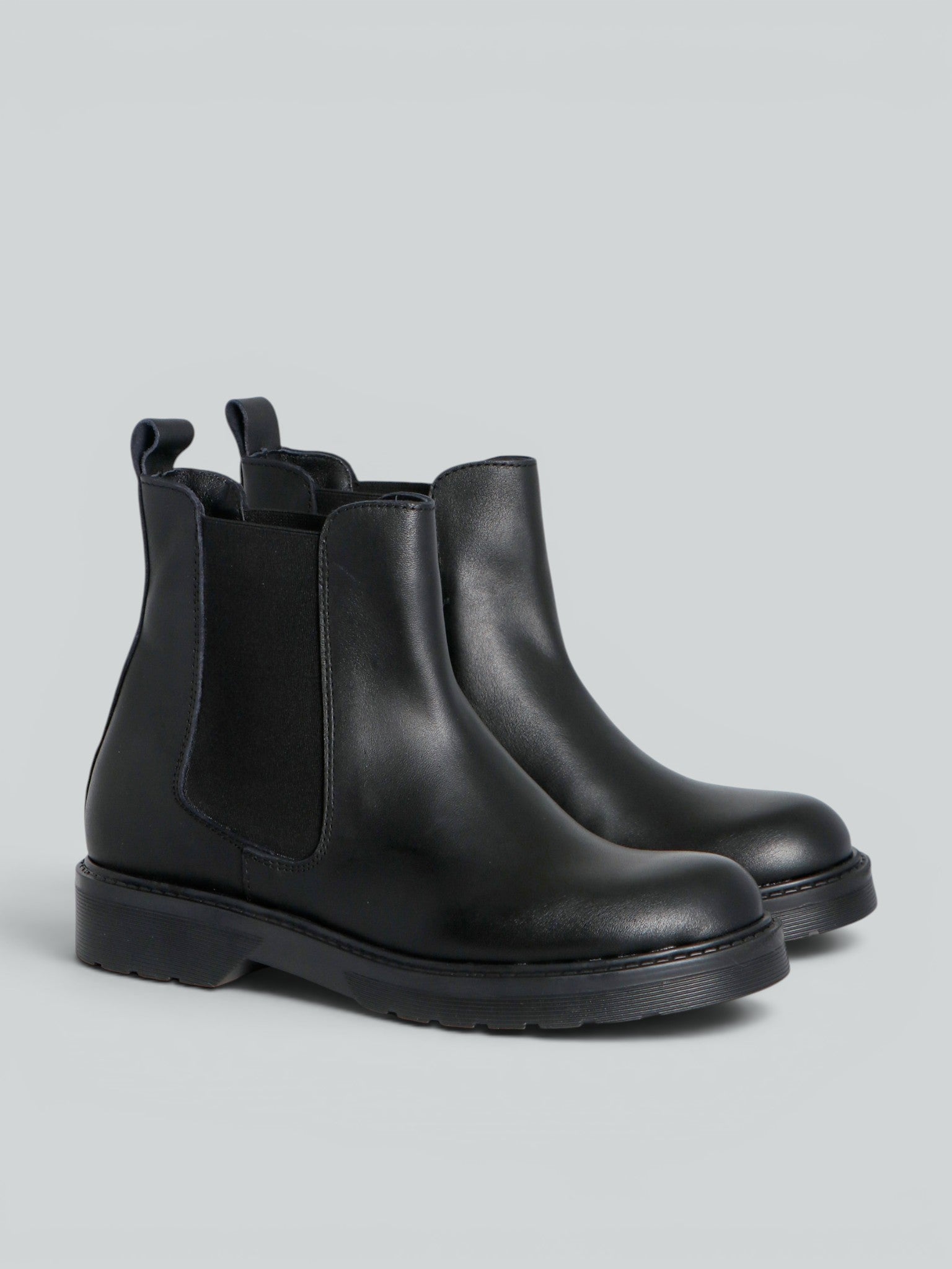 Ovyè Chelsea Boot Pelle Nera Tacco 3 cm Taglia 38