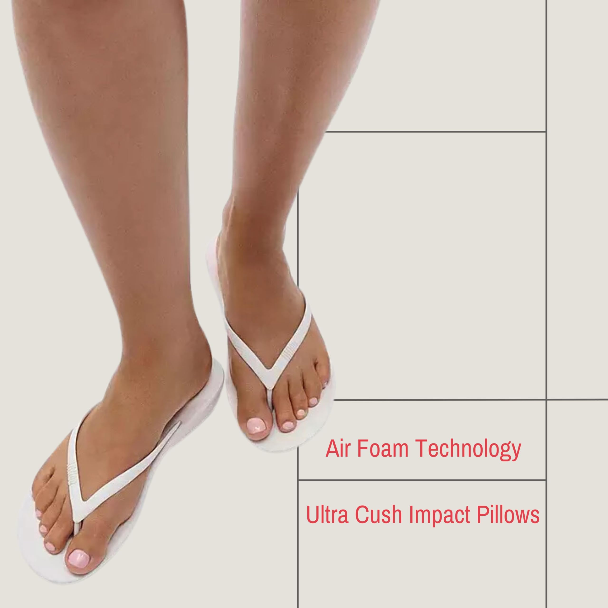FitFlop iQushion infradito donna bianco Urban White 39 EU