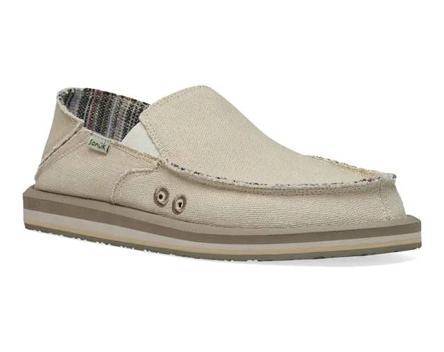 Sanuk Donny Hemp slip on uomo canapa schiuma