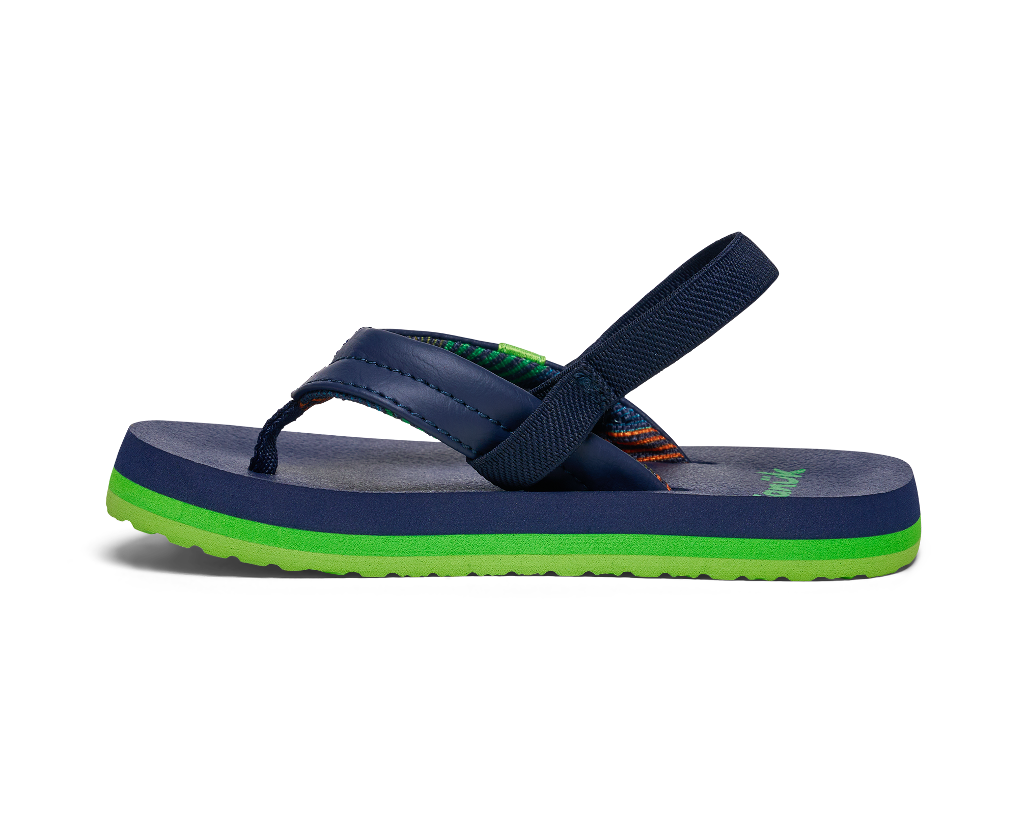 Sanuk Wavy sandali bimbo tan con cinturino acqua