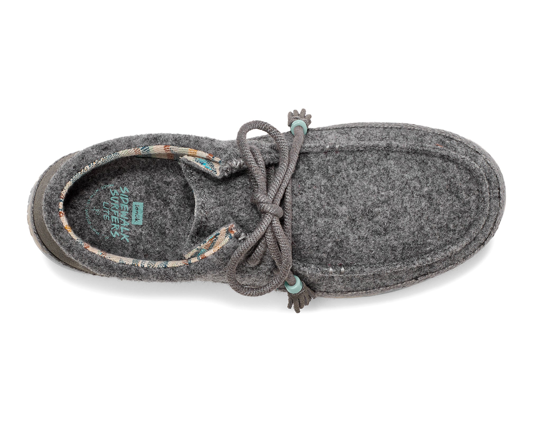 Sanuk Shaka Lite 2 slip-on donna canapa grigio 38