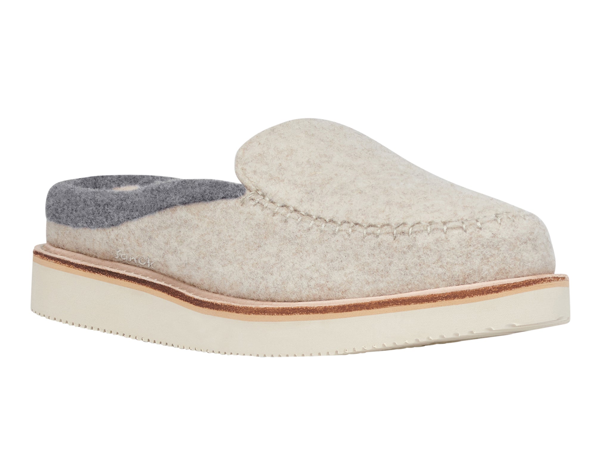 Sanuk Cozy Vibe Slipper Sm Wool pantofole donna charcoal lana