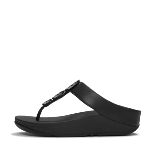 FitFlop Halo Bead-Circle sandali donna infradito 39 metallizzati