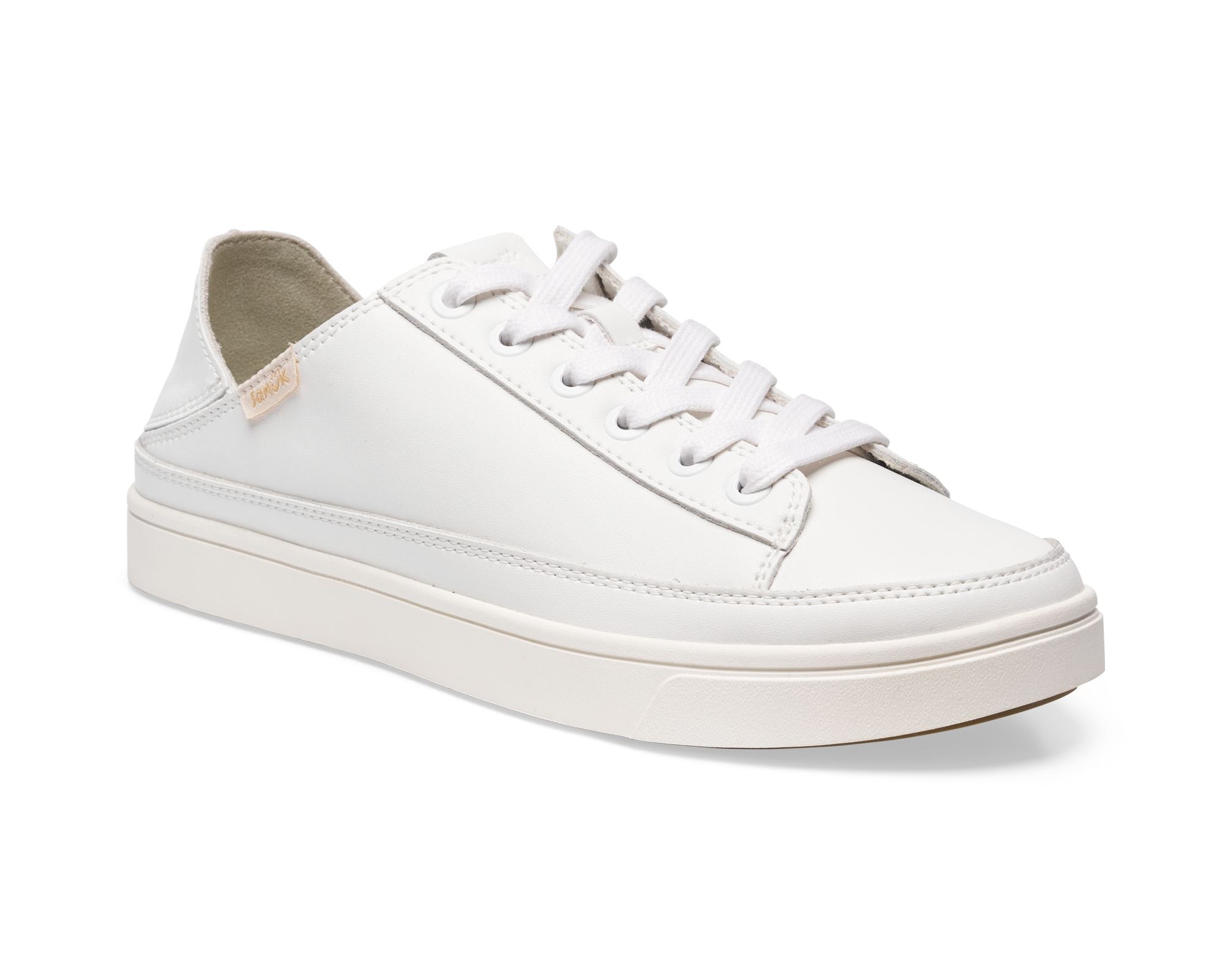 Sanuk Tydal Leather sneakers donna Peyote Suede pelle