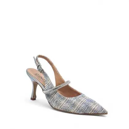 Cinzia Soft Sneakers Donna Sintetico Cielo Argento Gomma