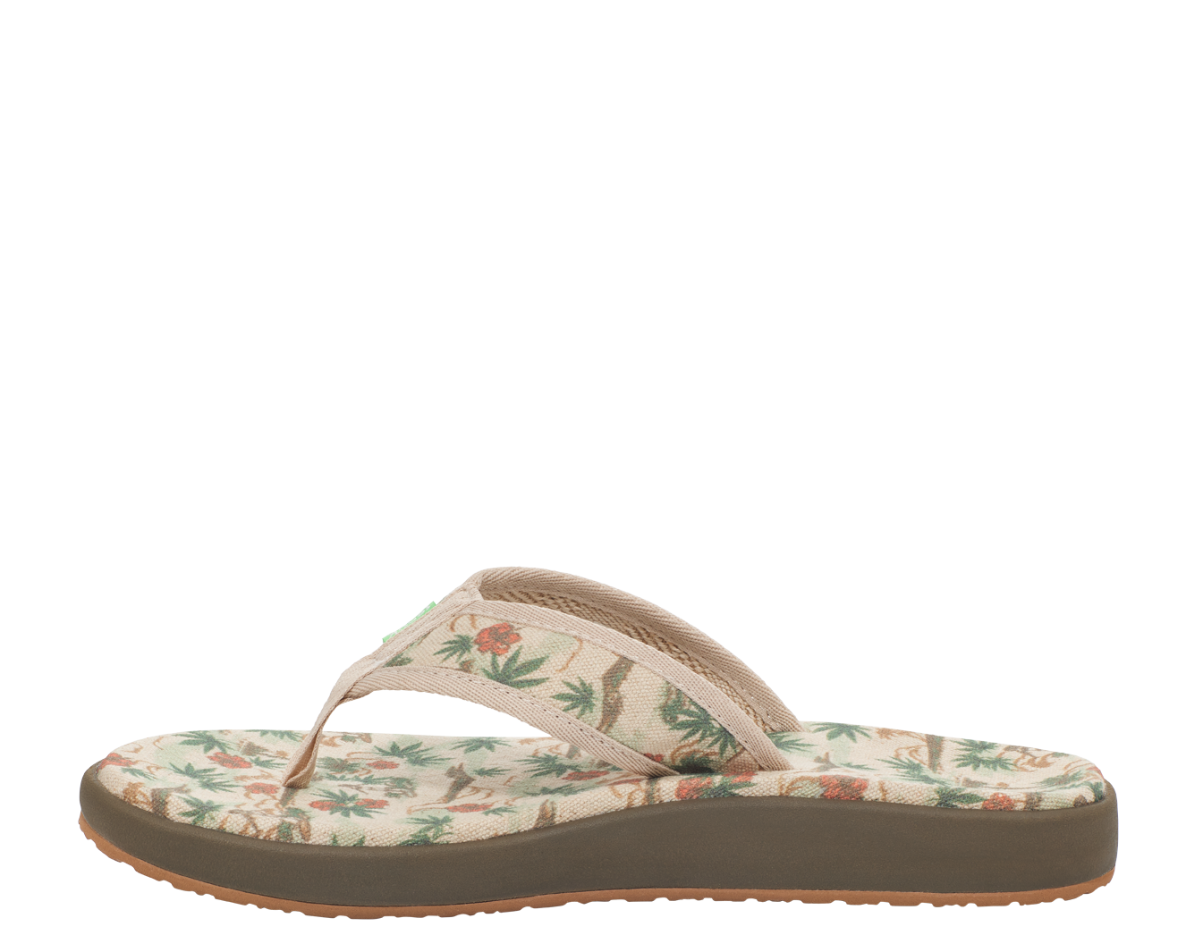 Sanuk Furreal ST infradito unisex canapa