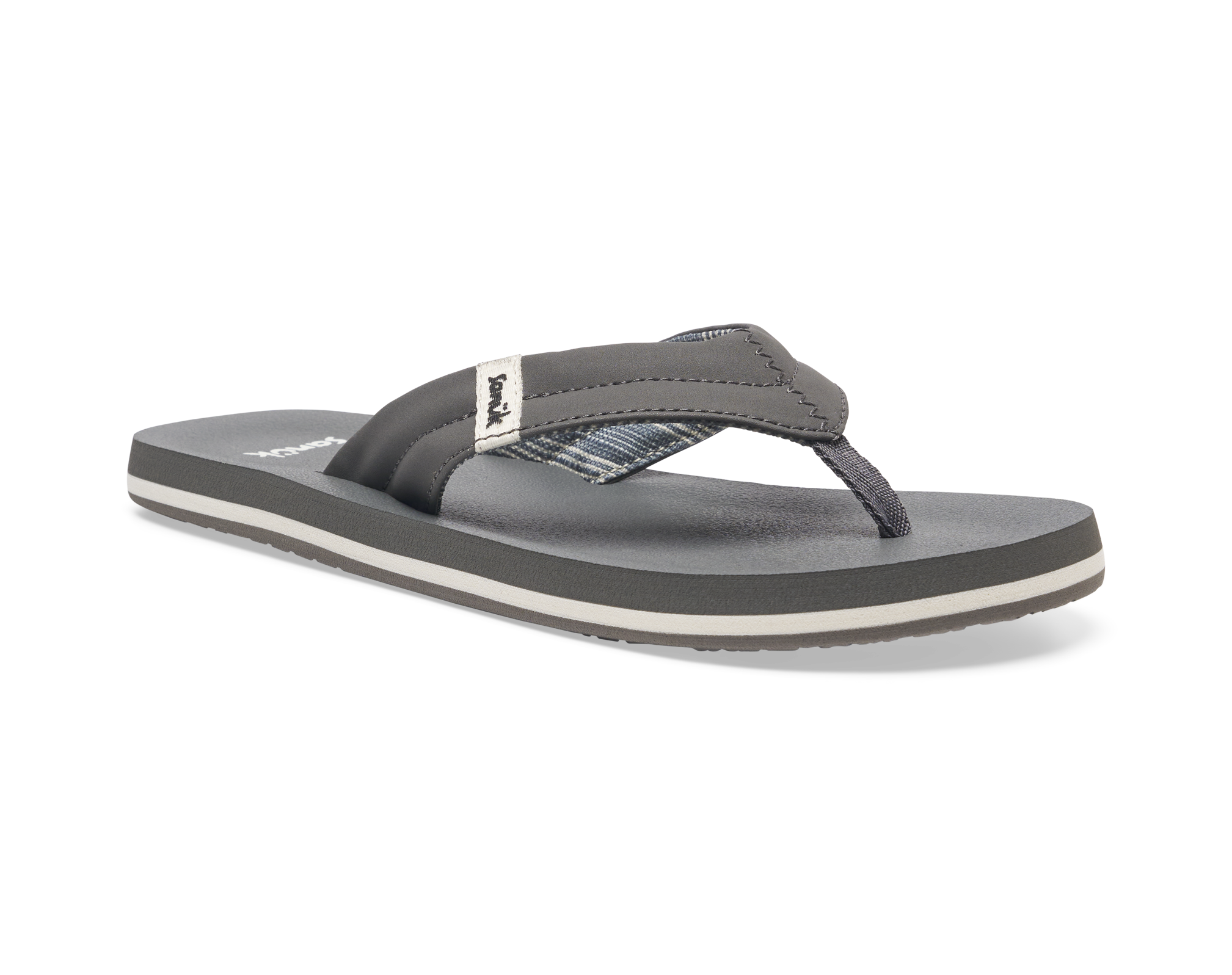 Sanuk Wavy ciabatte ragazzi Tan acqua asciugatura rapida
